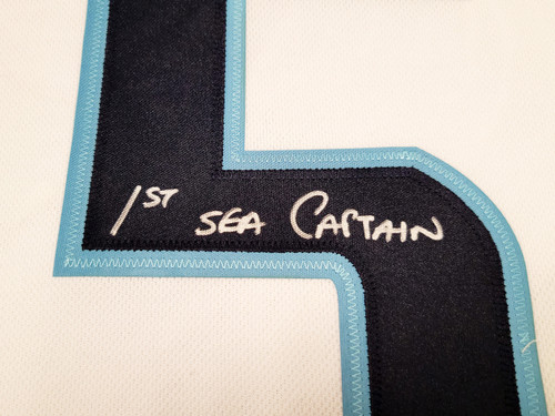Mark Giordano Seattle Kraken Autographed White adidas Authentic