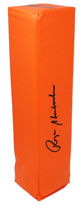 Roger Staubach Signed Orange Endzone Football Pylon - Schwartz Authentic