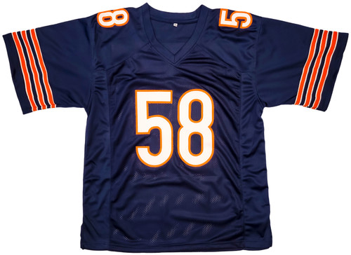 Mike Ditka Autographed Jersey - Chicago Bears Blue Custom Beckett BAS