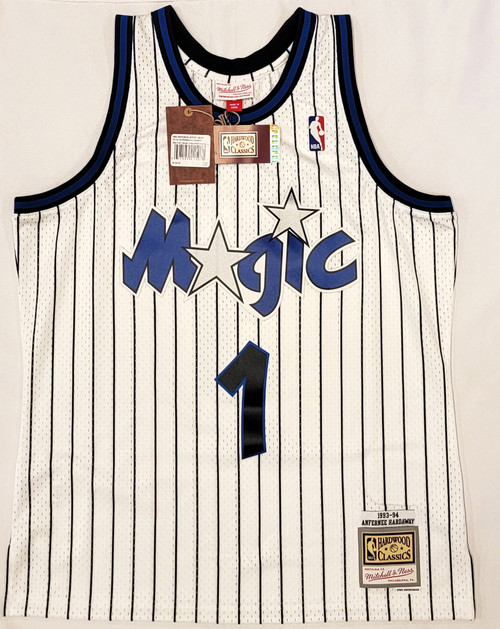 Penny Hardaway Autographed/Signed Jersey Beckett Sticker Magic Anfernee  Team USA