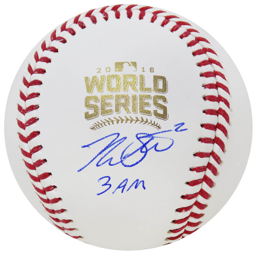 David Ross Autographed Ball - Rawlings Official 2016 World Series w 16 WS  Champs