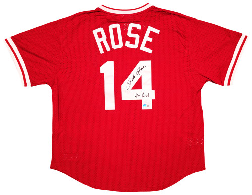 Pete Rose Signed Jersey (Rose)