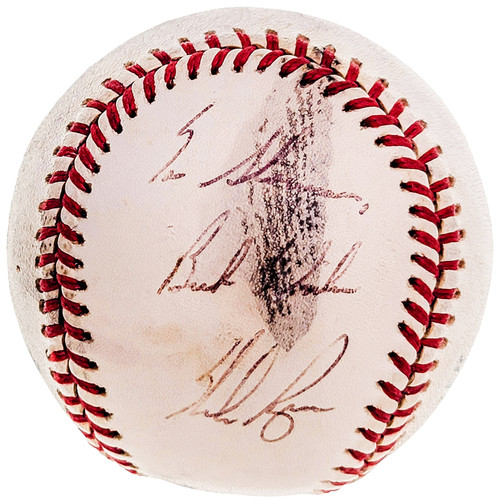 Nolan Ryan autographed baseball card (Houston Astros) 1