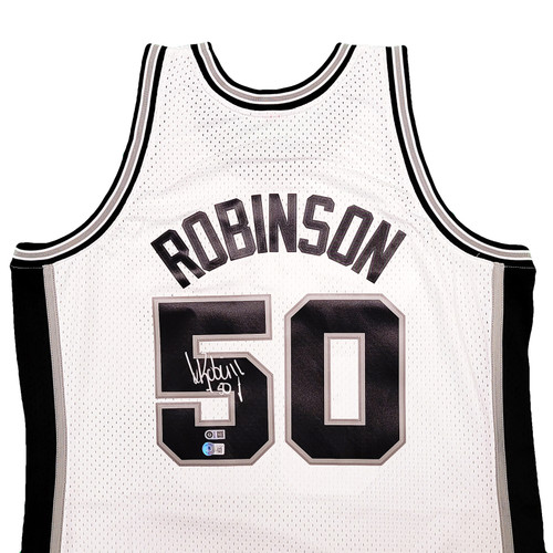 David Robinson San Antonio Spurs Mitchell & Ness White Out