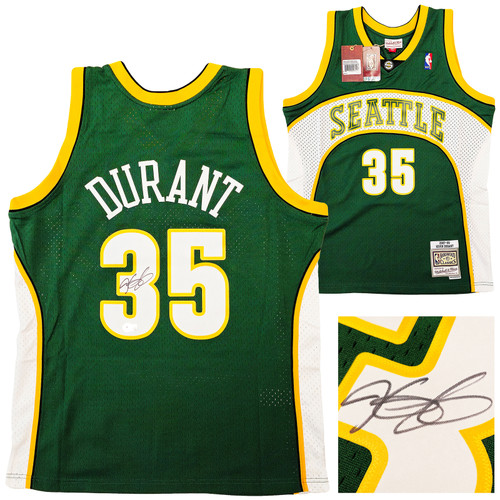 Mitchell & Ness Kevin Durant Swingman Jersey White Size XL