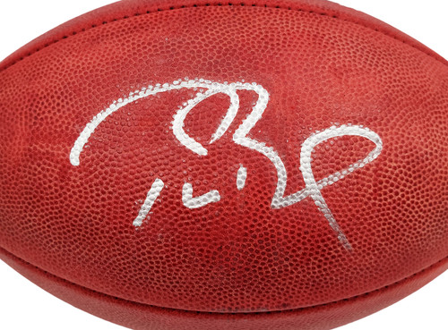 Tom Brady Signed The Duke Super Bowl LV Logo NFL Official Game Ball  (Fanatics)