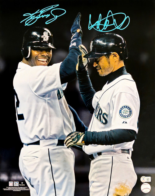 Seattle Mariners Mid-90s Teal Uniform, featuring Ken Griffey Jr