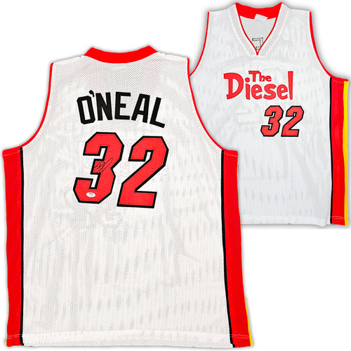 Shaquille O'Neal Autographed Orlando (White Pinstripe #32) Custom Jers –  Palm Beach Autographs LLC