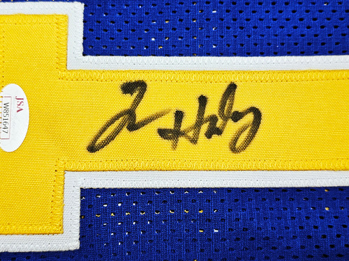 Los Angeles Rams Jack Youngblood Signed Blue & Yellow Throwback Jersey  w/HF'01 - Schwartz Authenticated