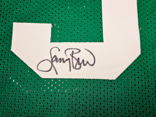 Larry Bird Signed Framed Jersey JSA Autographed Indiana State Celtics