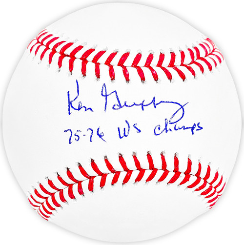 Dave Concepcion Autographed Signed Cincinnati Reds 75/76 Ws Champs