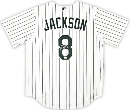 Chicago White Sox Bo Jackson Autographed Gray Nike Jersey Size L Beckett  BAS Witness Stock #218038