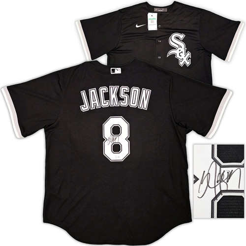 White Sox Ken Griffey Jr. Autographed Black Nike Jersey Size L Beckett 212473