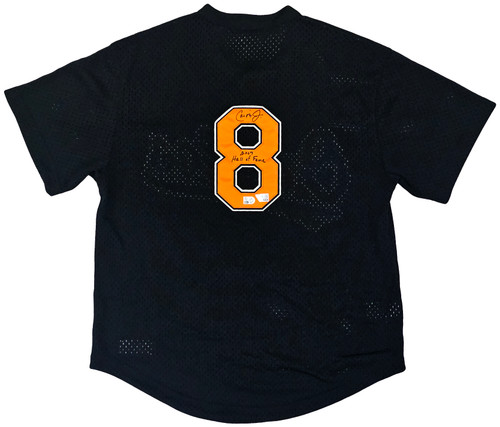 Baltimore Orioles Cal Ripken Jr. Autographed Black Mitchell & Ness