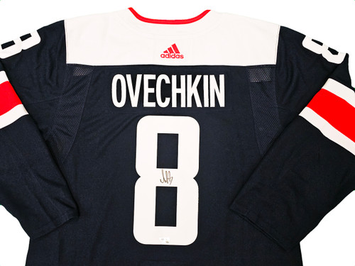 Alexander Ovechkin Signed Capitals Captain Jersey (Fanatics Hologram)