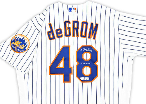 New York Mets Jacob deGrom Autographed White Nike Authentic Jersey Size 44  Fanatics Holo Stock #218735 - Mill Creek Sports