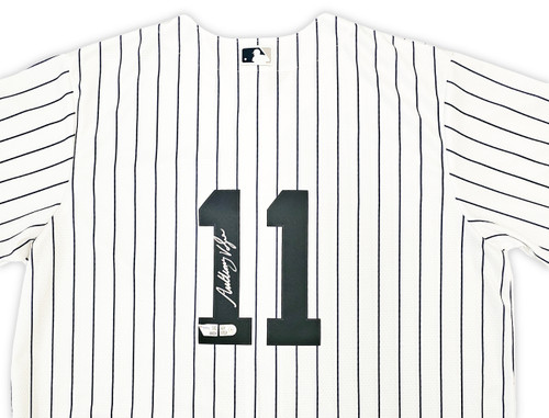 New York Yankees Don Mattingly Autographed White Pinstripe Nike Jersey Size  L Hit Man JSA Stock #217970 - Mill Creek Sports