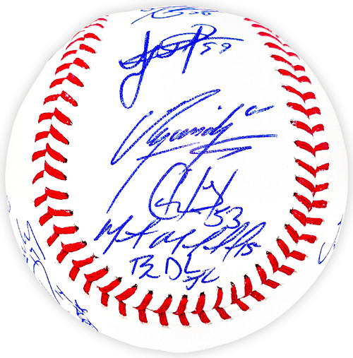 Houston Astros team MLB 2022 World Series Champions signatures