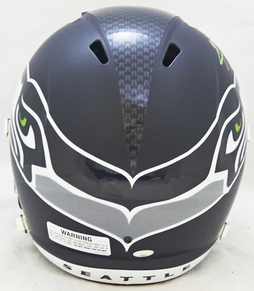 Kam Chancellor Autographed Seattle Seahawks Blue Full Size Speed Helmet MCS Holo