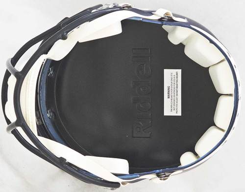 Kam Chancellor Autographed Seattle Seahawks Blue Full Size Speed Helmet MCS Holo