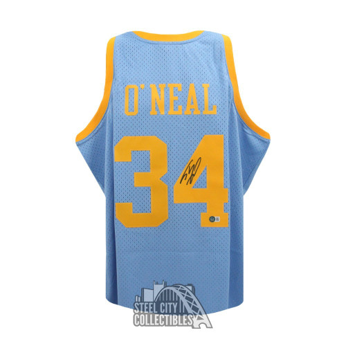 Shaquille O'Neal Autographed MPLS Authentic Basketball Jersey - BAS (XL)