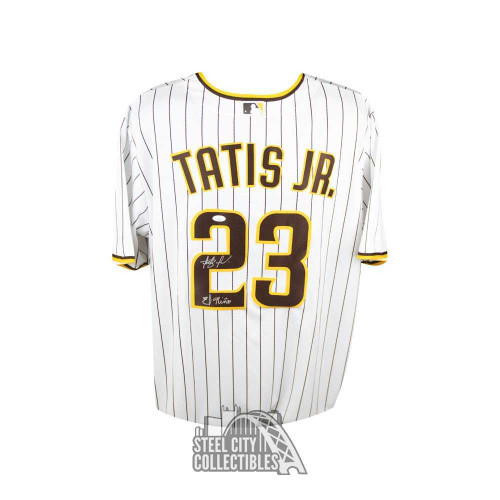 Fernando Tatis Jr El Nino Autographed San Diego Padres Nike Baseball Jersey - JSA COA
