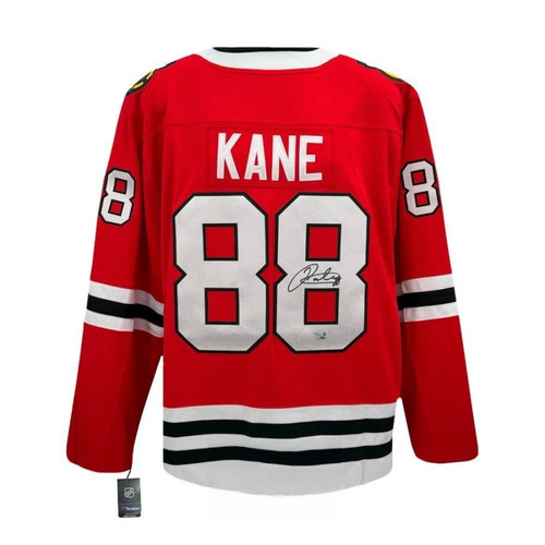 Patrick Kane Autographed Chicago Blackhawks Fanatics Red Hockey Jersey - Fanatics