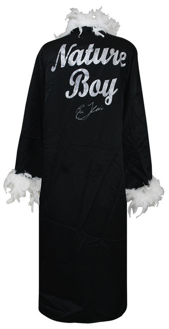 Ric Flair Signed Nature Boy Black Wrestling Full Length Robe - Schwartz Authenticated