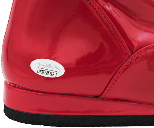 Ric Flair Autographed Red Right Footed Boot WWE JSA Stock #228114