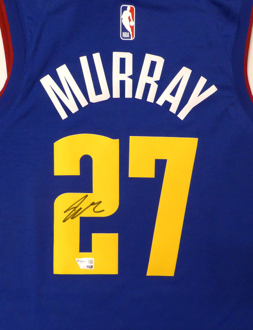 Denver Nuggets Jamal Murray Autographed Royal Blue Nike Jersey Fanatics #SV33329632