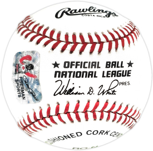 Pete Rose Autographed Official NL Baseball Cincinnati Reds "Hit King" PR Holo Stock #237567