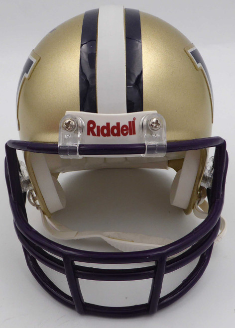Don James Autographed UW Huskies Mini Helmet MCS Holo #68049