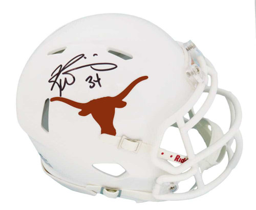 Ricky Williams Signed Texas Longhorns Riddell Speed Mini Helmet