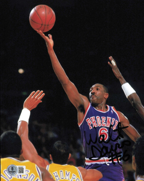 Walter Davis Autographed 8x10 Photo Phoenix Suns Beckett BAS QR #BS30261