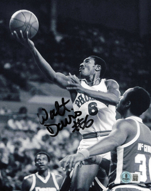 Walter Davis Autographed 8x10 Photo Phoenix Suns Beckett BAS QR #BS30264