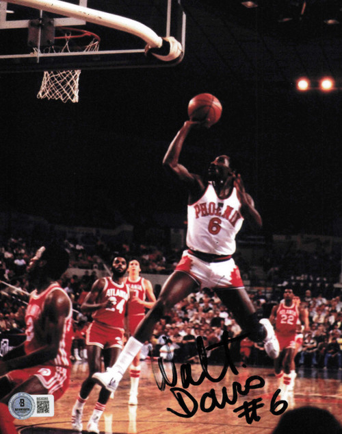 Walter Davis Autographed 8x10 Photo Phoenix Suns Beckett BAS QR #BS30265