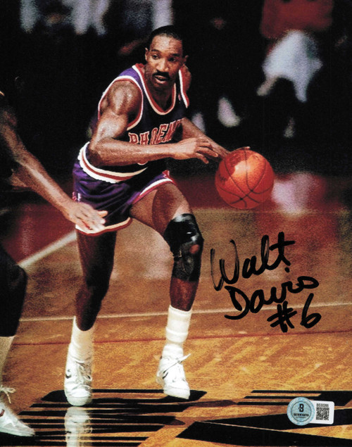 Walter Davis Autographed 8x10 Photo Phoenix Suns Beckett BAS QR #BS30266
