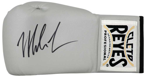 Mike Tyson Signed Cleto Reyes Silver Boxing Glove