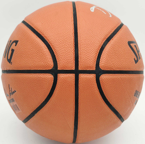 Gary Payton Autographed Spalding NBA Leather Game Basketball Seattle Supersonics Fanatics Holo #B194760