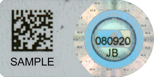 Steve Sax Autographed Official NL Baseball Los Angeles Dodgers MLB Holo #AR082919