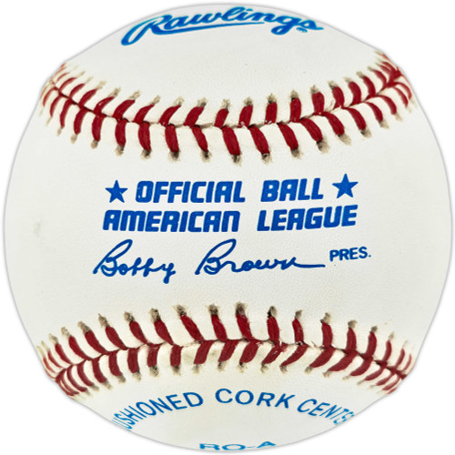 Joe Pepitone Autographed Official AL Baseball New York Yankees SKU #254134