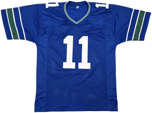 Percy Harvin Autographed Seattle Seahawks Blue Jersey – PSA/DNA COA