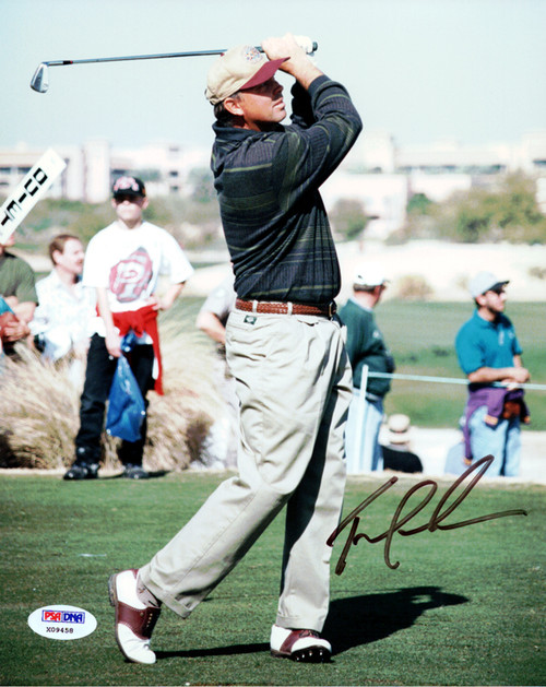 Tom Lehman Autographed 8x10 Photo PSA/DNA #X09458