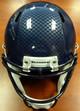 Russell Wilson Autographed Seattle Seahawks Full Size Speed Replica Helmet in Silver "SB XLVIII Champs" RW Holo Stock #94268