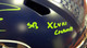 Russell Wilson Autographed Seattle Seahawks Full Size Speed Replica Helmet in Green "SB XLVIII Champs" RW Holo Stock #94267