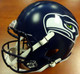 Russell Wilson Autographed Seattle Seahawks Full Size Speed Replica Helmet in Green "SB XLVIII Champs" RW Holo Stock #94267