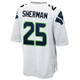 Richard Sherman Unsigned Seattle Seahawks White Nike Jersey Size XL Stock #99183