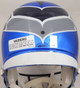 Russell Wilson Autographed Seattle Seahawks Blue Chrome Speed Full Size Replica Helmet In Green RW Holo