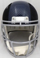 Russell Wilson Autographed Seattle Seahawks Matte Black Speed Full Size Replica Helmet In Silver RW Holo