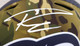 Russell Wilson Autographed Seattle Seahawks Camo Full Size Speed Helmet RW Holo & Beckett BAS